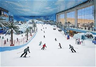 Ski Dubai adventure activity